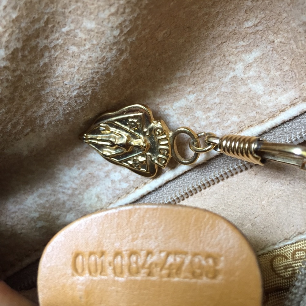 Gucci vintage drawstring bucket tote bag - Picture 4 of 8